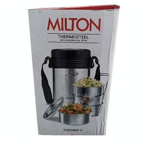 Stainless Steel Milton Tuscany Thermosteel Lunch Box At Rs Box