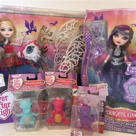 Completed My Ever After High Dragon Games Collection Honey Bee Happy