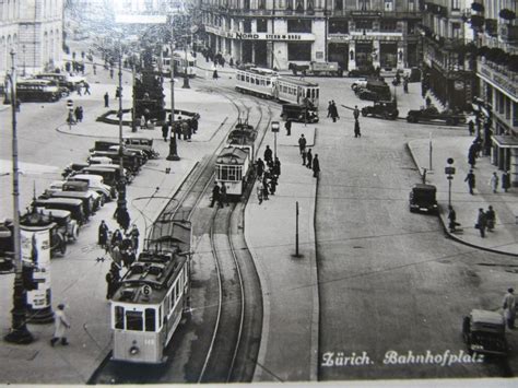 Z Rich Bahnhofplatz Trams Oldtimer Autos Kaufen Auf Ricardo