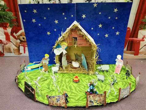 Concours de crèches de l APEL académique de Caen Ecole Notre Dame