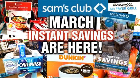 Sam S Club March Instant Savings Are Here These Deals Are Here Until