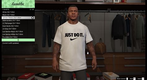 T Shirt Pack For Franklin GTA5 Mods