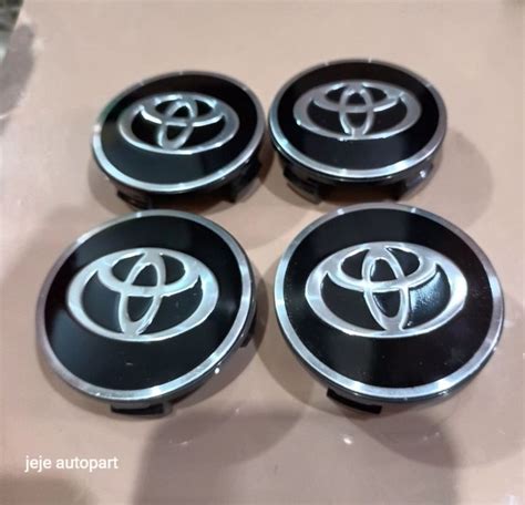 Dop Roda Tutup As Roda Toyota Innova Rush Avanza Warna Hitam Diameter 6