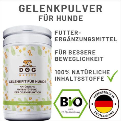 Gelenkpulver F R Hunde Nahrungserg Nzungsmittel F R Gelenke