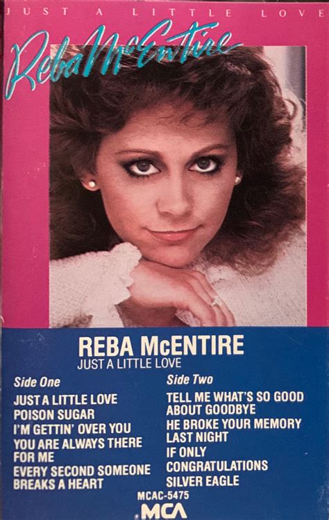 Reba Mcentire Just A Little Love 1984 Cassette Discogs