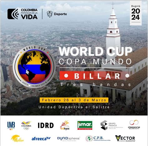 Copa Del Mundo De Bandas Bogot Colombia Billares Y Torneos