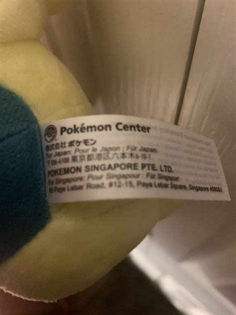 Pokemon Center Original Cyndaquil Poke Plush In Ebay