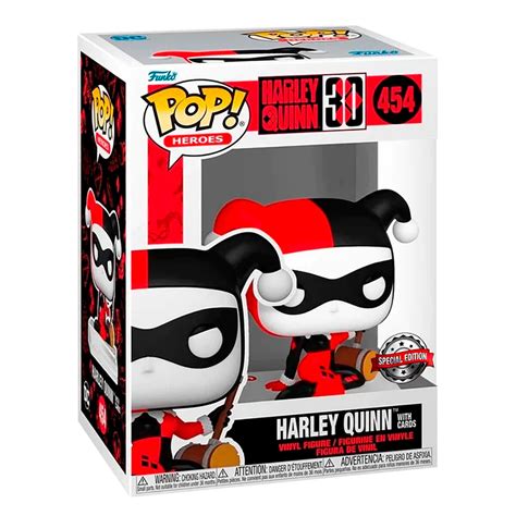 Funko Dc 30 Harley Quinn Con Cartas 454