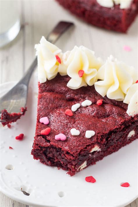 Red Velvet Cookie Cake - Just so Tasty