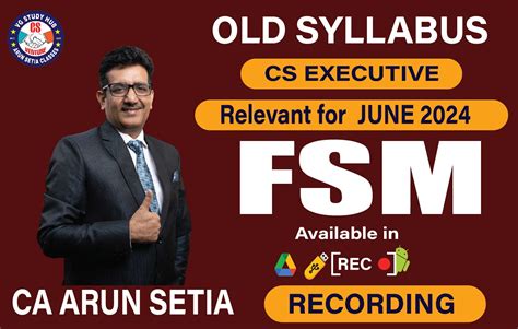 Arun Setia Classes Unlock Success With The Best Cs Company Secretary