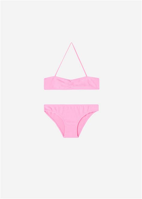 Bikini Dos Piezas Top de Camiseta Niña Beverly Hills Eco Bañadores y