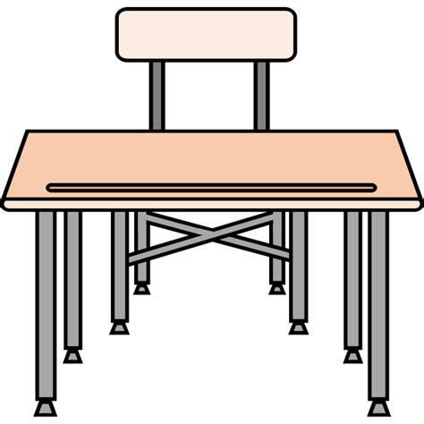 Empty Desk Free Svg