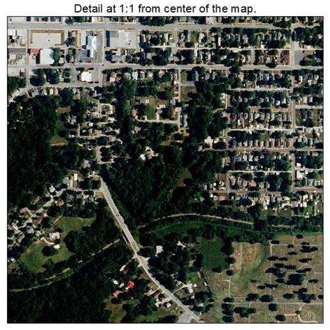 Aerial Photography Map of Lexington, MO Missouri