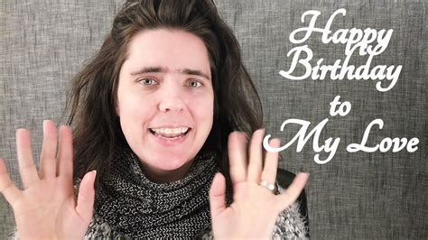 Asmr Happy Birthday My Love Ramble Days Of Asmr Youtube