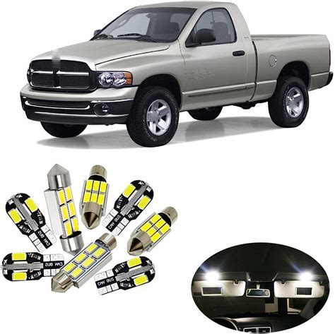 Stks Canbus Witte Led Lampen Interieur Pakket Kit Voor Dodge Ram