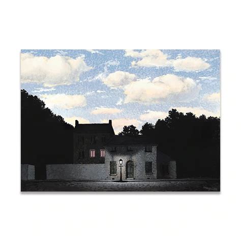 The Empire of Light by René Magritte – Canvas Giclée Print - Pigment Pool