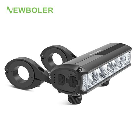 Newboler Lampa Rowerowa Przednia Mah Wiat O Rowerowe Lumen W