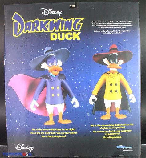 Diamond Select Toys Disney S Darkwing Duck Negaduck Deluxe Figures Review