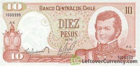 withdrawn Chilean Peso banknotes - Exchange yours now