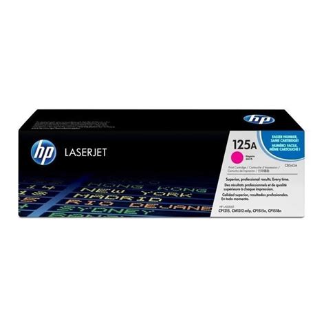 Toner Laser HP 125A Magenta Original CB543A Tunewtec Tunisie