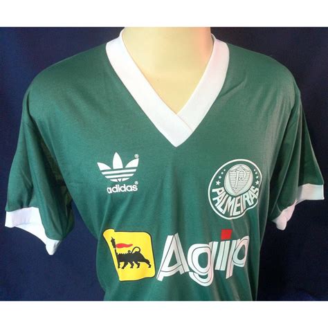 Camisa Palmeiras Agip Anos Retr Shopee Brasil