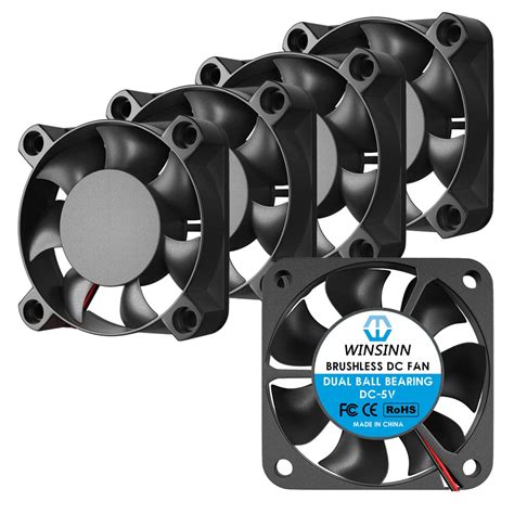 Amazon Winsinn Mm Fan V D Printer Micro Volt Fans Dual