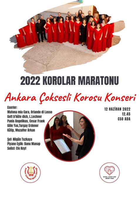 2022 Korolar Maratonu Ankara Çoksesli Müzik Derneği