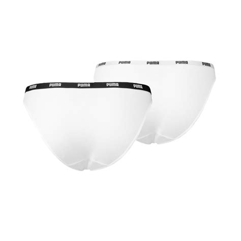 Жіноча спідня білизна Women s Bikini Briefs Pack Колір White white white Puma