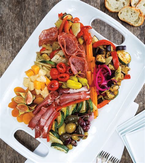 Simple And Elegant Antipasto Platter