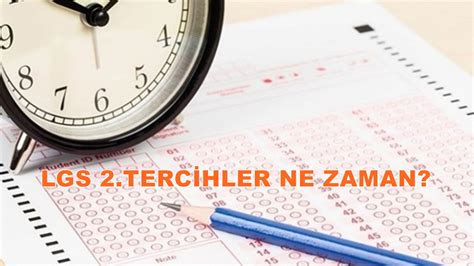 LGS 2 tercihler ne zaman 2019 LGS boş kontenjanları lise lgs