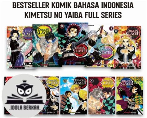 Jual KOMIK INDO DEMON SLAYER KIMETSU NO YAIBA VOL 1 VOL 20 BY MANGA