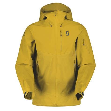 Scott Men S Explorair 3L Jacket Mellow Yellow