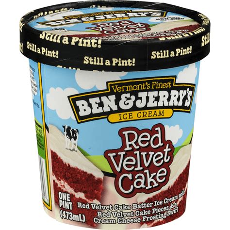 Ben Jerrys Ice Cream Red Velvet Cake Buehler S