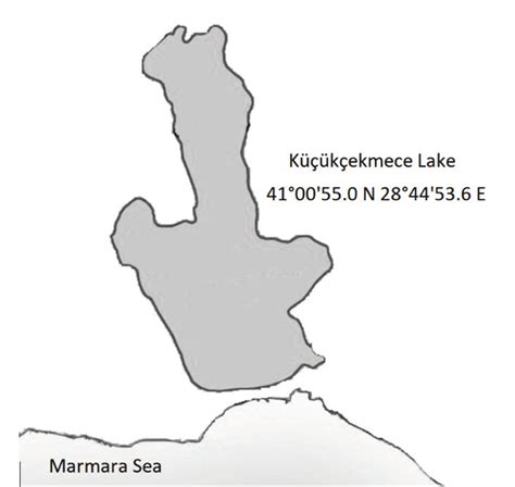 Location of Kucukcekmece Lake. | Download Scientific Diagram