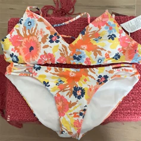 Roxy Swim Nwt Roxy Bikini Set Poshmark