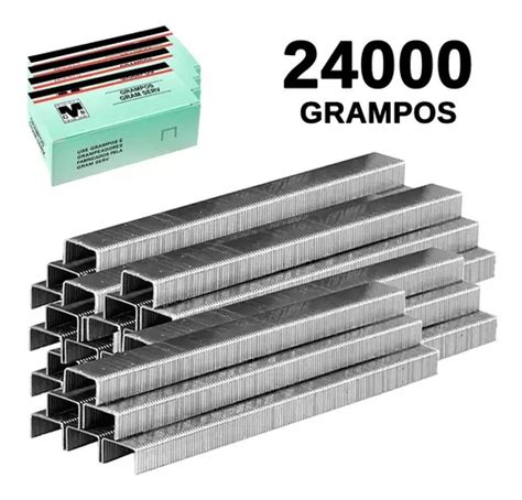 Kit Cx Grampo Para Grampeador Pneum Tico Mm Rocama Frete Gr Tis