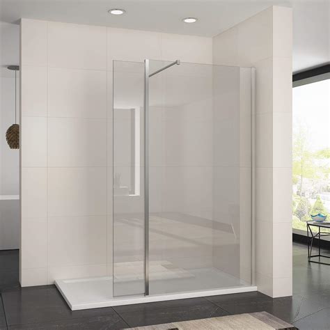 Elegant 900mm Walk In Shower Screen Panel 8mm Easy Clean Glass Wetroom