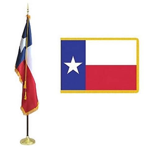 Texas Flag Sets Carrot Top Flags