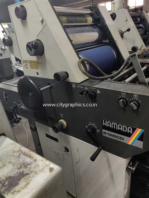 Single Colour Hamada Mini Offset Printing Machine At Rs In New Delhi