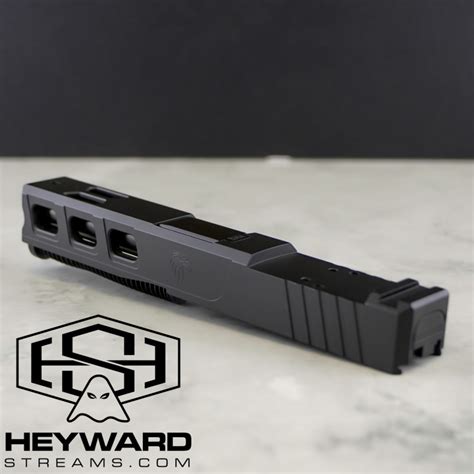 Complete Slide Assembly For Glock 19 Gen 3 Model Elite Armor Black