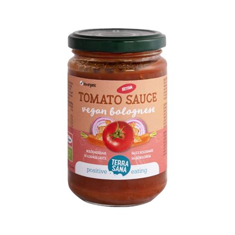 Terrasana Salsa De Tomate Bolo Esa Vegana G Distribuciones