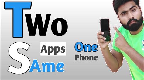 How To Use Two Same App In One Mobile Youtube