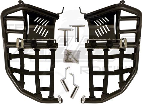 Polaris Predator 500 2003 2007 Propeg Nerf Bars Black