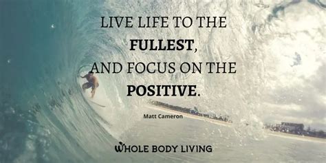 Focus On The Positive Whole Body Living