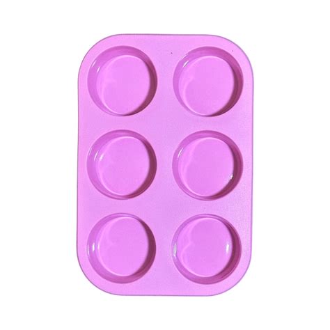 Silicone Cupcake Pan 6ct – Budgmart Ltd