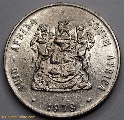 1 Rand 1978 Monnaies Monde Afrique du Sud Métal Nickel