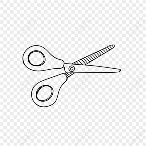 Scissors Stick Figure Line Scissors Stick Figure Png Hd Transparent