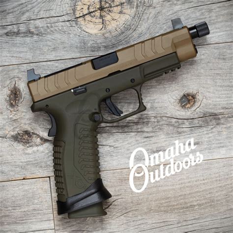 Springfield Xdm Elite Osp 9mm 4 5 Threaded Barrel Od Green Fde Omaha Outdoors