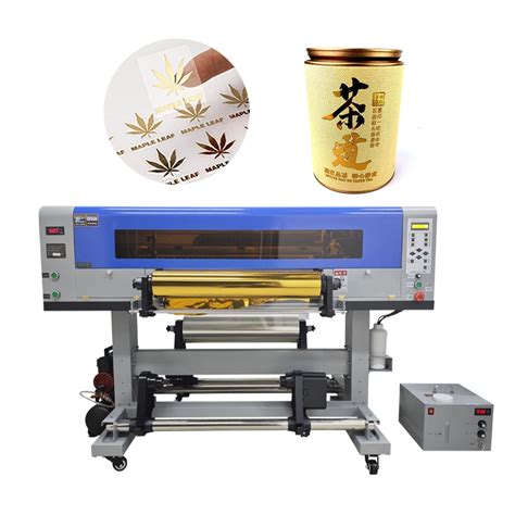 Factory 60cm UV Dtf Printer Laminating All In One Roll To Roll Gold