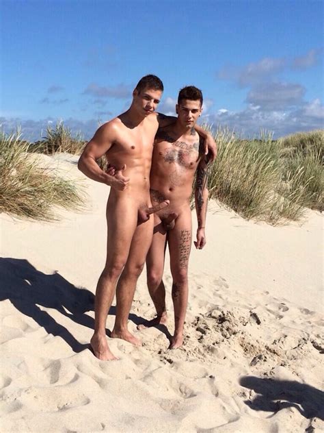 Naked Guys Hard Cocks At The Beach BuddyBate